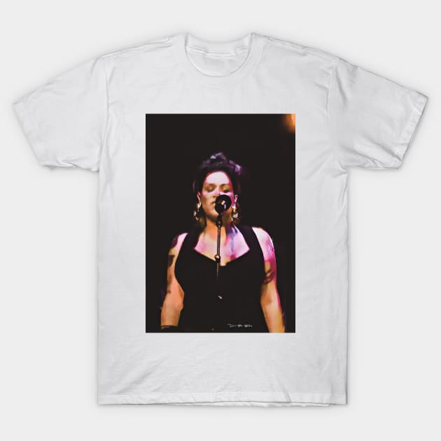 Beth Hart - Austin, Texas - Graphic 3 T-Shirt by davidbstudios